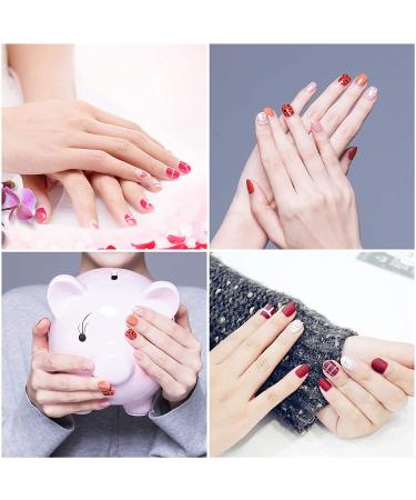 7 Pcs Nail Art Liner Brushes and Dotting Tools Set - Dual-Ended Design Brush Pen for Nail Art Point Drill Drawing - Includes Liner Brushes and Dotting Pen - 5/7/9/11/14/16/20 mm - Buy Online on SooperMarket.com