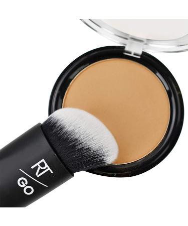 Real Techniques Go! Mini Travel Makeup Brushes Set - Foundation & Highlighter Duo - Buy Online on SooperMarket.com