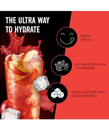 ESN Ultra Vitamin Syrup - Pack of 4 x 65ml - Red Apple Flavor - Vitamins for 6 Litres of Ready-to-Drink Beverage - Buy Online on SooperMarket.com