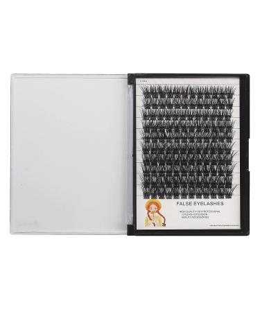 Bodermincer 120 Cluster Eyelash Extensions 12-14-16mm Mixed Length - Russian Volume Faux 3D Effect | Individual Lashes Makeup - Glue Bonded Cluster Eyelashes (16-18-20mm) - Buy Online on SooperMarket.com