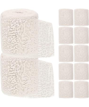 Piqiuqiu Baby Belly Plaster Bands Set of 10 - 5cm x 3m Quick-Drying Gypsum Bandage for Pregnant Women | Perfect Baby Shower Gift and Crafting Tool - Buy Online on SooperMarket.com