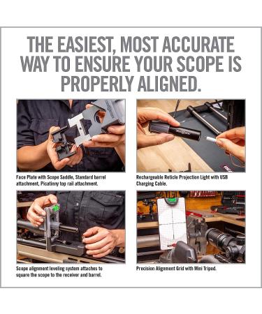 Real Avid Scope Leveling Kit - Complete Rifle Scope Mounting & Alignment System - Buy Online on SooperMarket.com