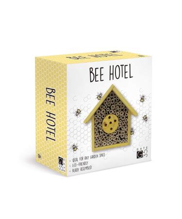 Eco-Friendly Bee House Hotel - Insect Nest Box for Gardens and Yards