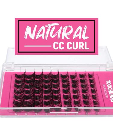 TOOCHUNAG 23A-Fluffy D Curl Eyelash Clusters 8-16mm - Natural DIY Individual Cluster Lashes - Light Russian Strip Lashes for a Flawless Look - Buy Online on SooperMarket.com
