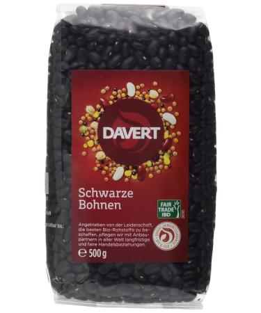 Davert Black Beans pack of 4 (4 x 500 g)