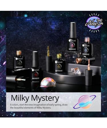 UR SUGAR Color Changing Gel Nail Polish Set - 6 Pcs Glitter Purple Thermal Magnetic Effect Kit - Soak Off Gel Nail Gift Box - Buy Online on SooperMarket.com