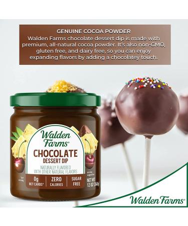 Walden Farms Chocolate Dip 12 oz - Guilt-Free Indulgence - Buy Online on SooperMarket.com