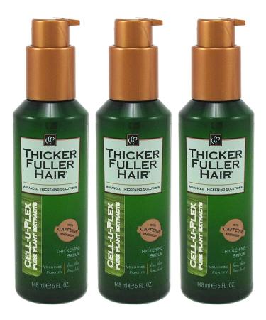 Thicker Fuller Hair Instantly Thick Serum 5oz - Cell-U-Plex (3 Pack) - Buy Online on SooperMarket.com
