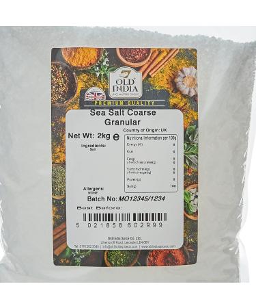Old India Sea Salt Coarse Granular 2kg - Premium Quality Salt 2 kg (Pack of 1) - Buy Online on SooperMarket.com