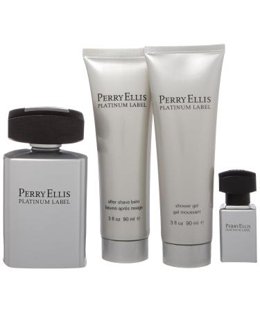 Perry Ellis Platinum Label Men 4 Piece Gift Set - Buy Online on SooperMarket.com