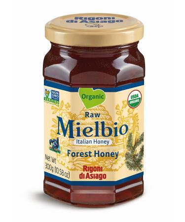 MIELBIO Organic Forest Honey, 10.58 oz, (Pack 1) 10.58 Ounce (Pack of 1) Forest