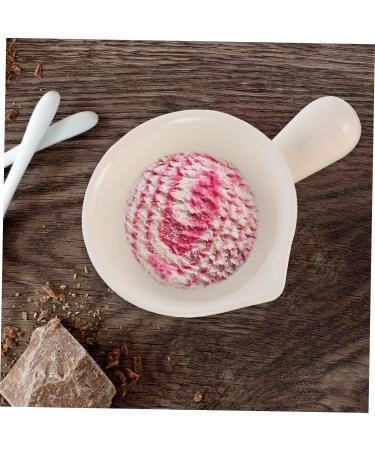 MAGICLULU 2pcs Long Handle Bowl Soy Bowl Gravy Snack Bowl Coffee Steaming Snack Dish Ceramic Condiment Container Milk Sauce Serving Pitcher Coffee Dip Heart-Shaped Ceramics Snack Plate White - Buy Online on SooperMarket.com