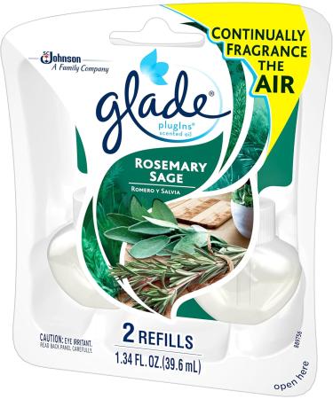 Glade Plugins Scented Oil - Rosemary Sage | 1.34 Fl Oz | International Shipping Available - Buy Online on SooperMarket.com