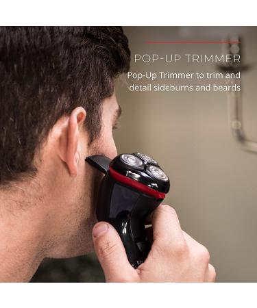Remington PR1335B Men's Electric Razor with Precision Plus Heads and Stubble Attachment - Buy Online on SooperMarket.com