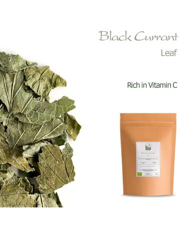 Organic Johannis Berries Leaves Tea - 50g Currant & Raspberry Leaf Blend | Perfect for Desserts | Ribes Nigrum - Buy Online on SooperMarket.com