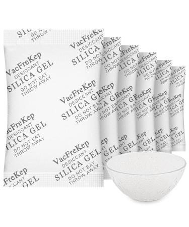 VACFREKEP 50 gram 30 pieces silica gel silicail sachel sacht's dry remedy moisture absorber disikkant silica bags dry petroleum bag