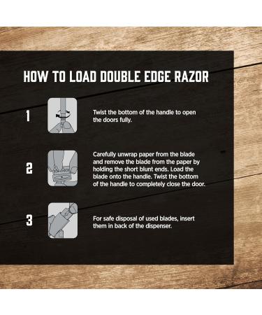 Wilkinson Sword Double Edge Razor for Men With 10 Double Edge Razor Blades Refills - Buy Online on SooperMarket.com