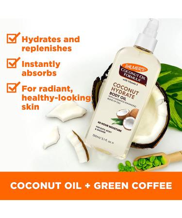 Palmer's Coconut Oil Formula Body Oil - 8.5 oz | Hydrating & Nourishing Skin Care - Buy Online on SooperMarket.com