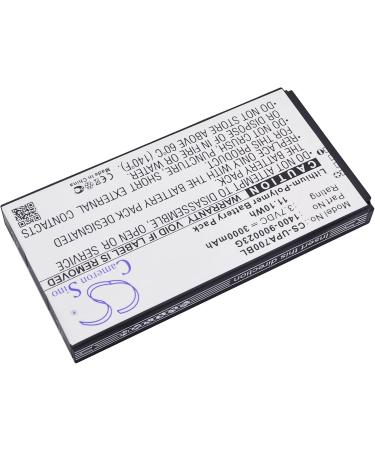 Replacement Battery for Unitech PA700 PA720 - 3000mAh Compatible with 1400-900023G 1400-900033G S12GT1301A S12GT301A - Buy Online on SooperMarket.com