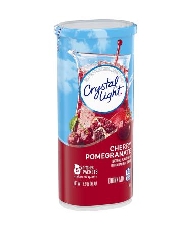 Crystal Light Cherry Pomegranate Drink Mix - 20 Pitcher Packets (4 Packs of 5) - 2.2 Ounce (Pack of 4) - Buy Online on SooperMarket.com