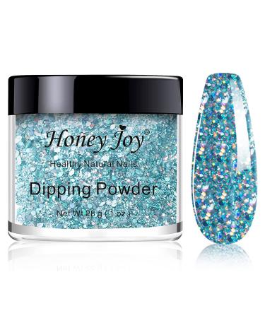 28g/Box Shine Glitter Hexagon Sequins Paillette Dip Powder Nails Dipping Nails Long-Lasting Nails No UV Light Needed (HJ-ND064B-No.134)