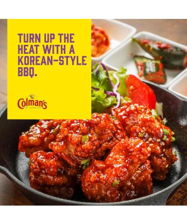 Colman's Big Night In Korean Barbecue Recipe Mix perfect with white rice for a takeaway-style family meal 45 g - Buy Online on SooperMarket.com