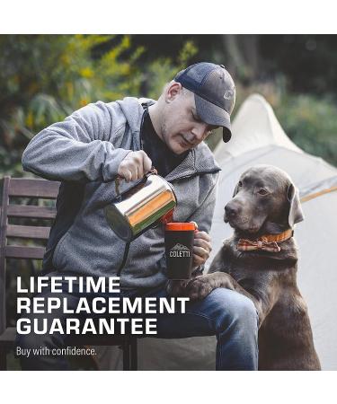 COLETTI Bozeman Camping Coffee Percolator - 9 Cup Campfire & Stovetop Percolator - Buy Online on SooperMarket.com