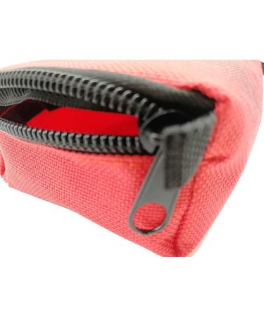 Jipemtra Red First Aid Bag - Compact & Portable Emergency Rescue Pouch for Home, Car, Office & Outdoor Activities - Buy Online on SooperMarket.com