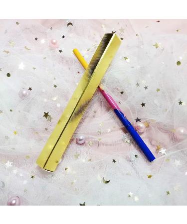 ANZKA 50 Pcs Golden Scale Nail Oil & Eyeliner Twist Pen Boxes - 5.7x0.63 Inch - Buy Online on SooperMarket.com