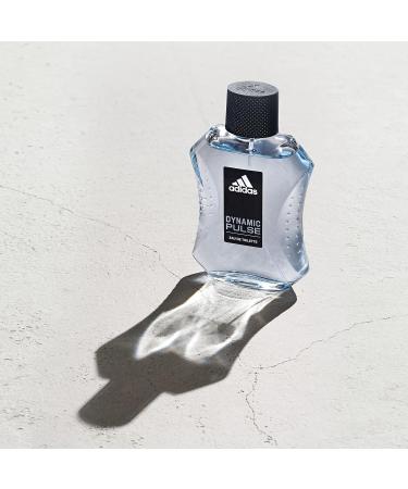 adidas Dynamic Pulse Eau de Toilette 3.3 fl oz (Pack of 1) Notes of Mint Apple and Wood Men's Fragrance Long Lasting Sporty Fragrance Travel Size 3.4 Fl Oz (Pack of 1) Eau De Toilette - Buy Online on SooperMarket.com