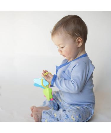 Green Sprouts Teething Keys | Safe, Durable Rattle for Teething & Learning - Buy Online on SooperMarket.com