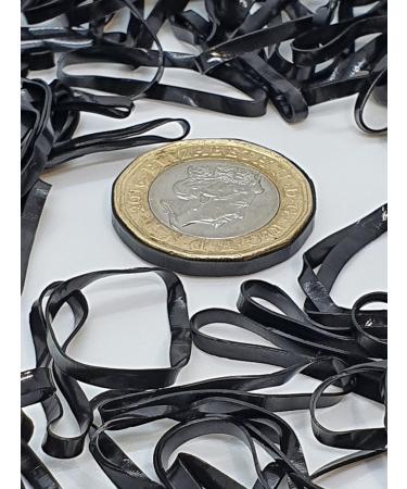700 PCS Black Small Hair Elastic Bands for Hair - Elastic Hair Bands for Styling - Buy Online on SooperMarket.com