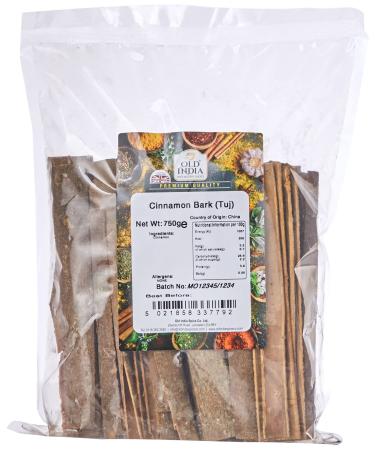 Old India Cinnamon Bark (Tuj) 750 g 750 g (Pack of 1)