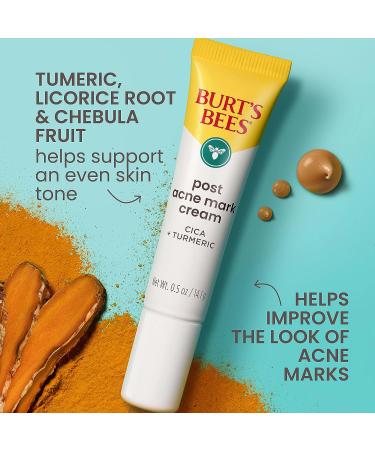 Burt's Bees Post Acne Mark Cream with Turmeric 0.5 Oz - Gentle Dark Spot Correcting for All Skin Types - Buy Online on SooperMarket.com