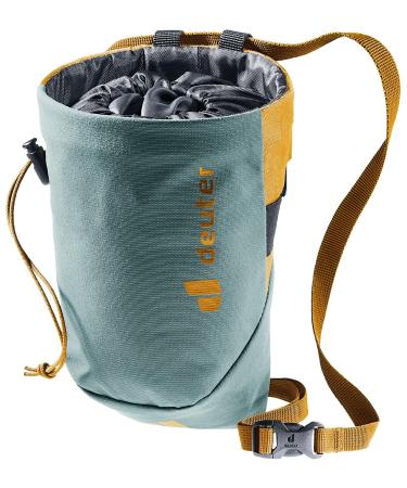 deuter Gravity Chalk Bag II L chalk bag teal-cinnamon