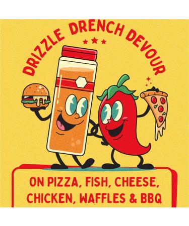 JD's Smoked Hot Honey | Chipotle Infused Honey with Chilli Flakes | Perfect for Tacos Nachos Burgers and more - Buy Online on SooperMarket.com
