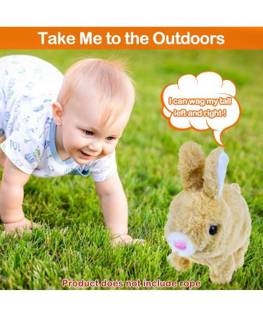 ZBATHTOY Jumping Rabbit Toy for 0-36 Months | Interactive Electronic Toy for Kids | Ideal Gift for Boys and Girls Ages 1-5 - Buy Online on SooperMarket.com