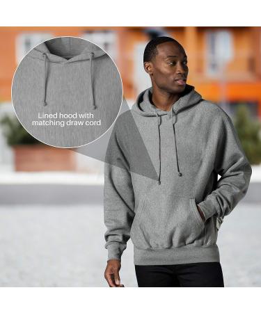 MV Sport Cool Fleece Hoodie - Heavyweight Men's Sweatshirt in Black XXL - Buy Online on SooperMarket.com