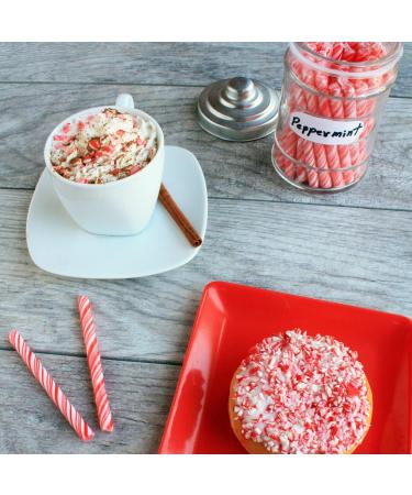 Christmas 2022 Old Fashion Soft Peppermint Sticks Hot Chocolate Edible Stir Stick and Accessories 11.5 Ounces Pack of 2 - Buy Online on SooperMarket.com