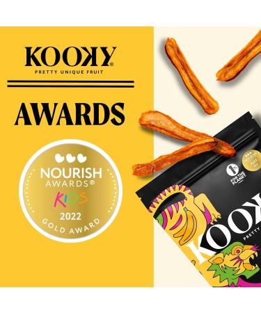 Kooky Gently Dried Banana Sharing Pack | No Added Sugar Dried Tropical Fruit Snacks for Kids and Adults | Food on The Go | Delicious Sugar-Free Healthy Snack | 380g - Buy Online on SooperMarket.com