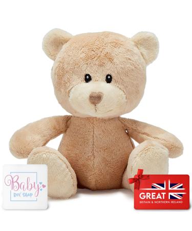 Baby Gifts Teddy Bear Newborn - Small Brown Teddy Bear Soft Toy Baby Gift - Teddy Bear for Newborn Baby - Small Teddy Bear for Christening Baby Shower Birthday or Christmas Toys for Kids - 15cm(6")