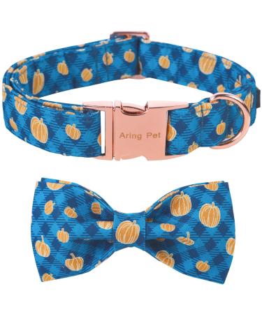 Aring Pet Halloween Dog Halison Cotton Plaid Pumpkin Hog Hall Band With Schleife Adjustable Halloween Pumpkin Beautifier For Small Medium Large Dogs X-Large (Pack of 1) A: Located Pumpkin