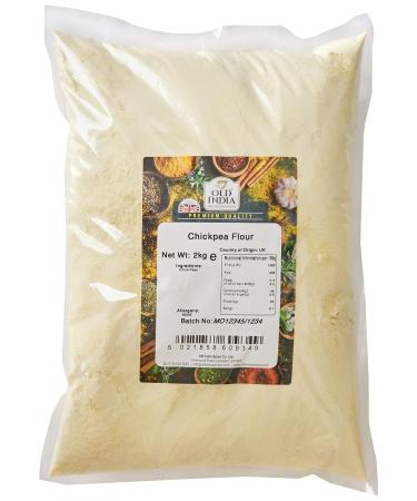 Old India Chickpea Flour 2kg 2 kg (Pack of 1)