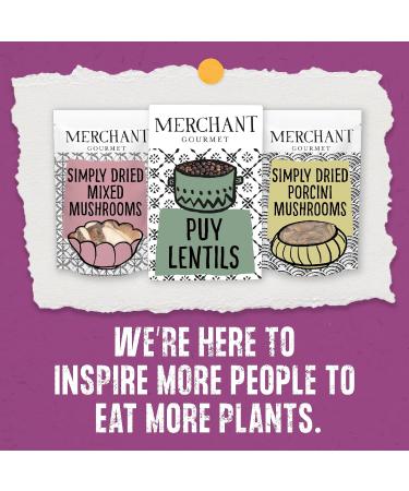 Merchant Gourmet Dried Puy Lentils 2.4 kg - High Fibre High Protein Low Fat Vegan - No Need to Pre-Soak - Pack of 8 x 300g Boxes - Buy Online on SooperMarket.com