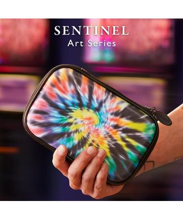 Casemaster Sentinel 6 Dart Case - Holds Tips, Shafts, Flights & More - Impact & Water Resistant - Tie Dye - Ideal for Steel Tip & Soft Tip Darts - Buy Online on SooperMarket.com