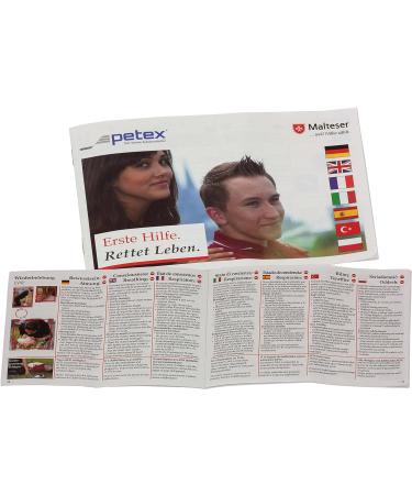 PETEX 2 in 1 First Aid Kit Plus - DIN13164:2022 Compliant Red Emergency Kit for Home & Travel - Buy Online on SooperMarket.com