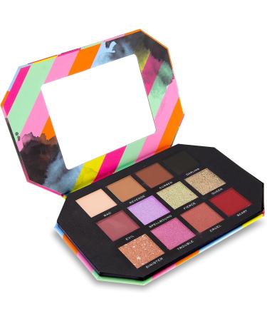 MAD BEAUTY Disney Villains Eyeshadow Palette - 12 Shades Inspired by Cruella de Vil, Evil Queen, Ursula, and Maleficent - Wicked Fun Gift for Beauty Lovers - Buy Online on SooperMarket.com