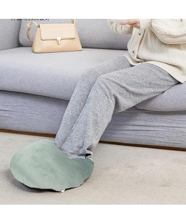 Buy Electrically Heated Foot Warmers for Men & Women - USB Washable Winter Comfort | Cold Feet Solution (30x26cm Black & Green) - Buy Online on SooperMarket.com