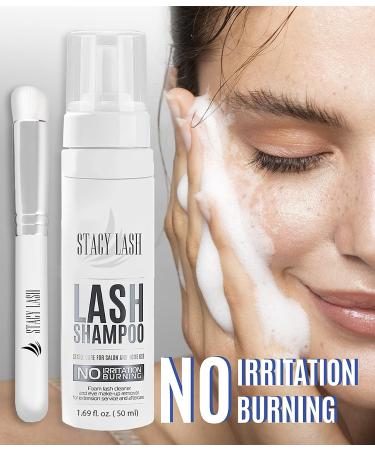 Stacy Lash Lift Kit & Extension Shampoo Set | Perm Curling Lotion & Lifting Solution | Foaming Cleanser for Extensions & Natural Lashes | Professional Grade & Self Use - Buy Online on SooperMarket.com