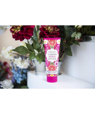 Yardley London Flowerazzi Magnolia and Pink Orchid Exfoliating Body Scrub - Buy Online on SooperMarket.com